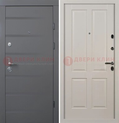 Квартирная железная дверь с МДФ панелями ДМ-423 в Истре