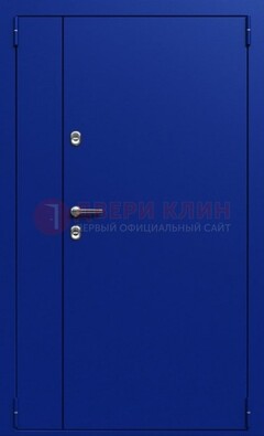 Синяя тамбурная дверь ДТМ-23 в Истре