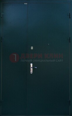 Черная тамбурная дверь ДТМ-36 в Истре