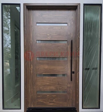 Железная дверь с виноритом и фрамугами ДВТ-189 в Истре