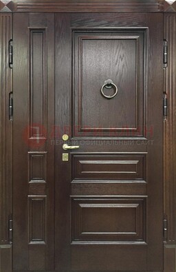 Полуторная металлическая дверь с виноритом ДВТ-253 в Истре